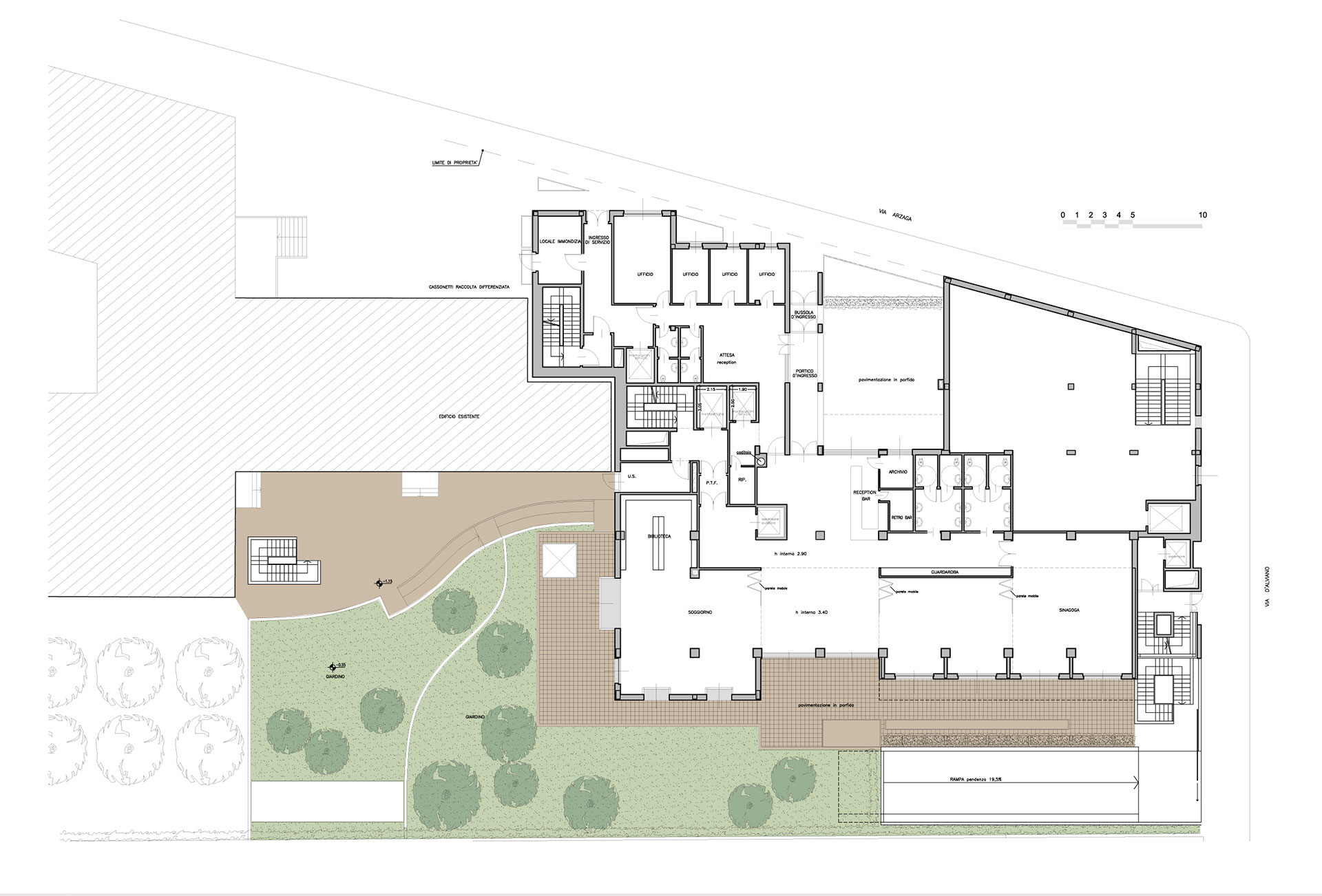 Casa di Riposo per Anziani e Centro Comunitario della Comunità Ebraica di Milano - Andrea Savio - Architetto