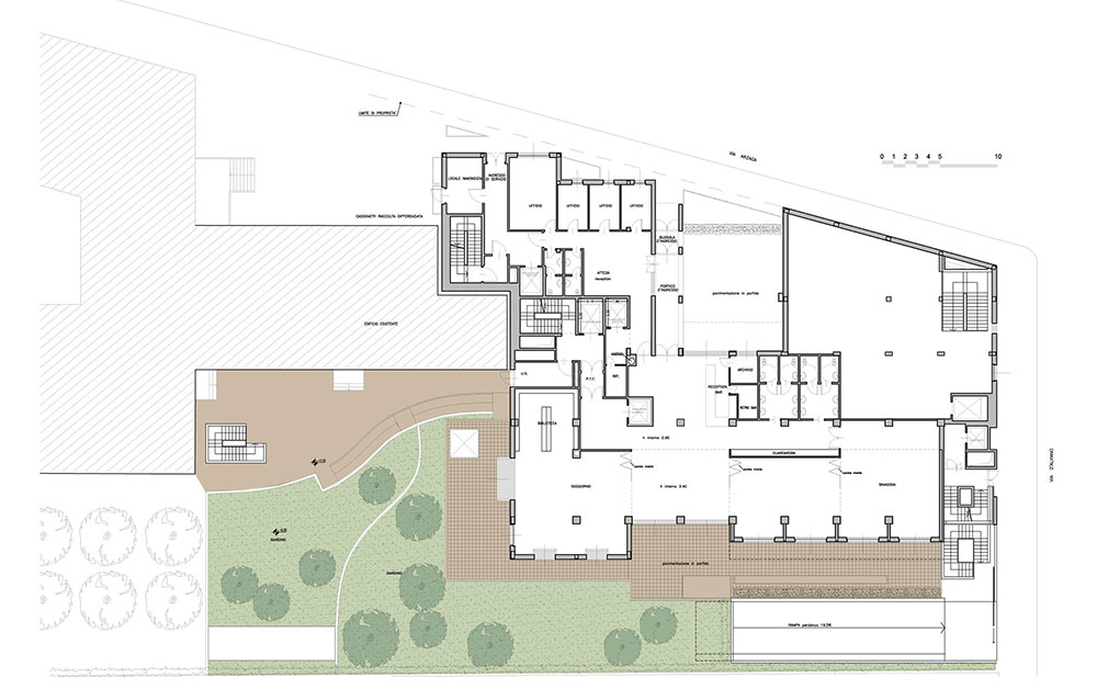 Casa di Riposo per Anziani e Centro Comunitario della Comunità Ebraica di Milano - Andrea Savio - Architetto