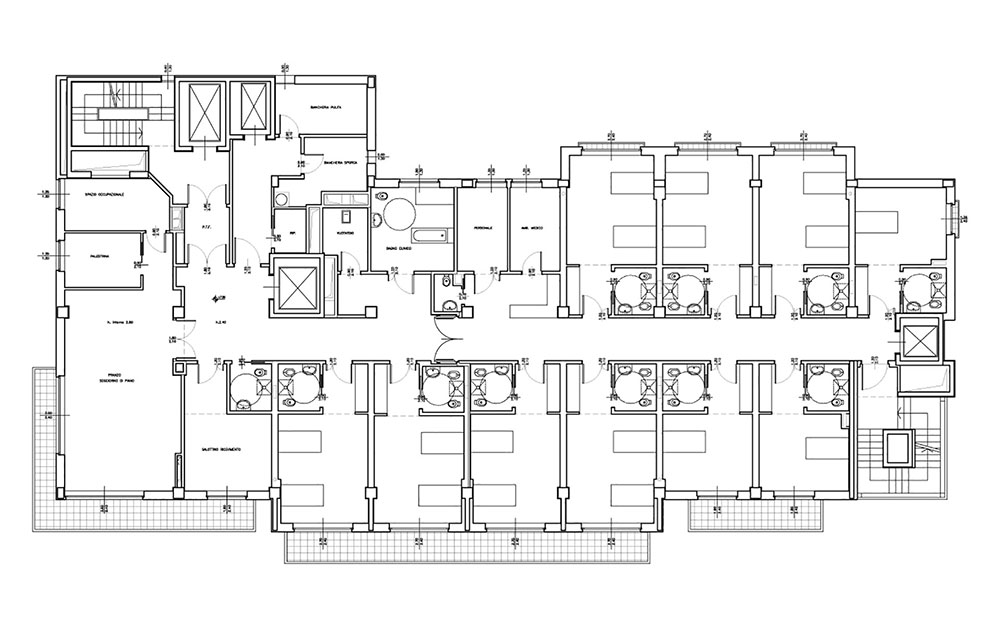 Casa di Riposo per Anziani e Centro Comunitario della Comunità Ebraica di Milano - Andrea Savio - Architetto