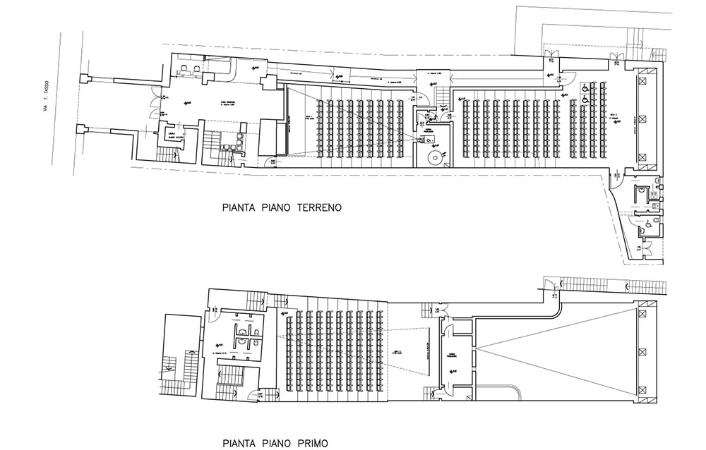 Cinema Multisala Capitol - Via T. Tasso a Bergamo - Andrea Savio - Architetto