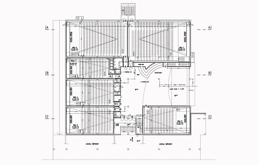 Cinema Multisala Cinelandia - Borgo San Dalmazzo (CN) - Andrea Savio - Architetto