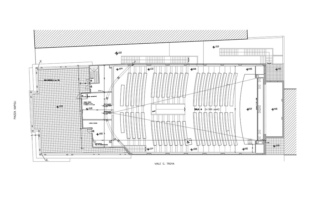 Cinema Multisala Ducale - Piazza Napoli - Milano - Andrea Savio - Architetto